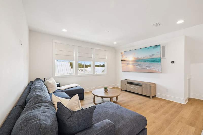Sleeper sofa on third floor