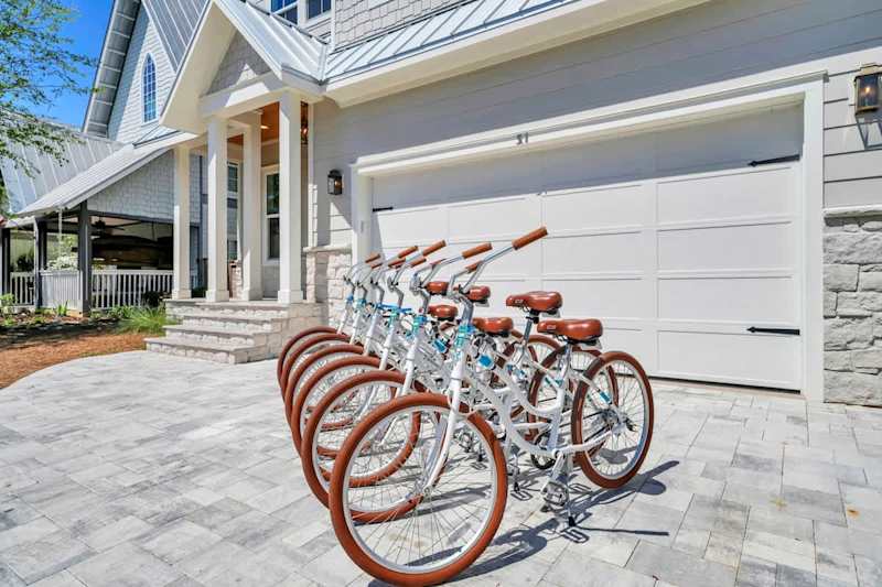 Included are 6 adult bikes!