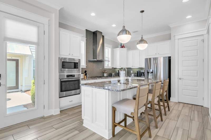 Enjoy cooking with family in the gourmet kitchen!