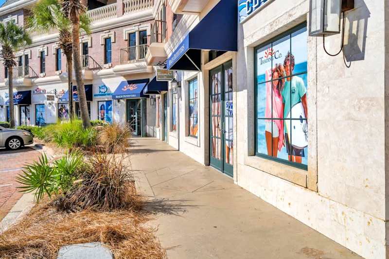 Tons of shopping and dining options located below condo!