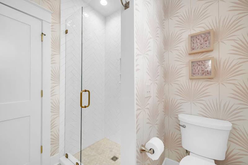 First Floor Full Bath With Walk-In Shower