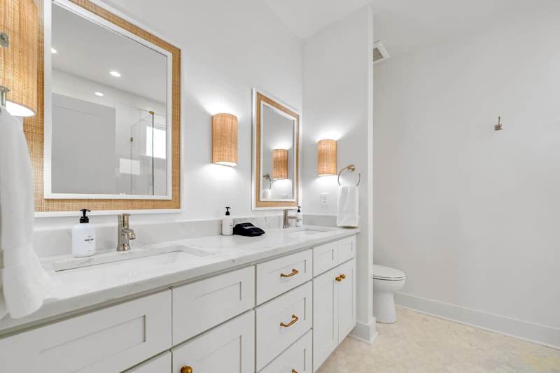 Ensuite Features Walk-in Shower + Glam Station