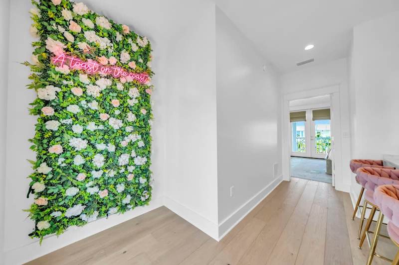 Floral Photo Op on Third Floor