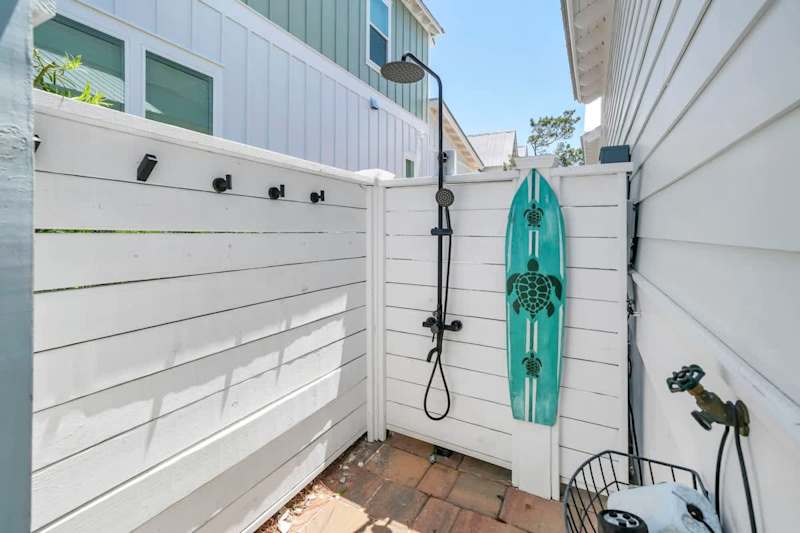 Outdoor shower