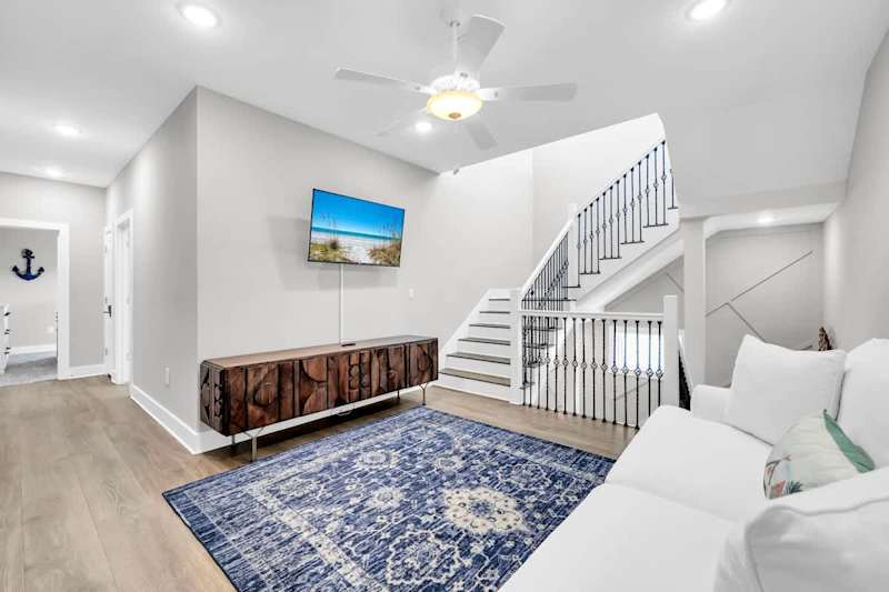 Second Floor loft space with seating
