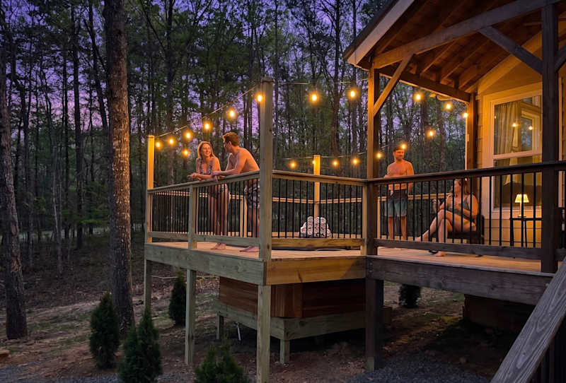 Hot Tub Deck