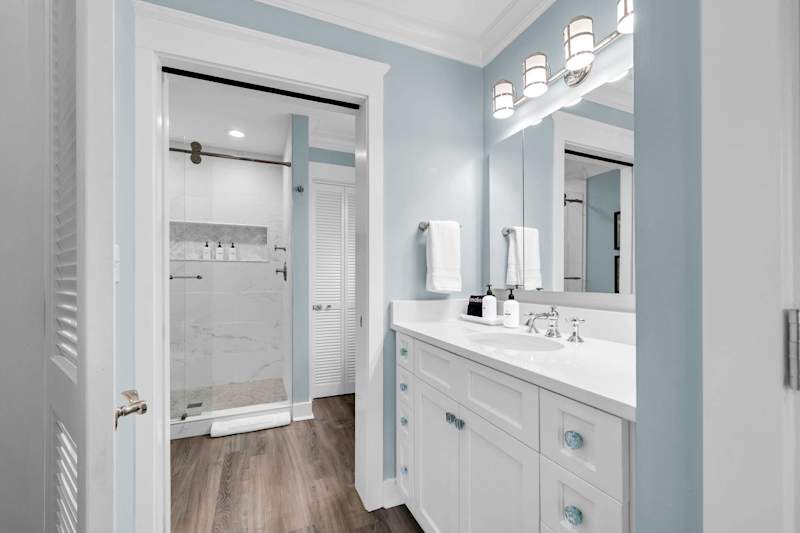 Master bathroom