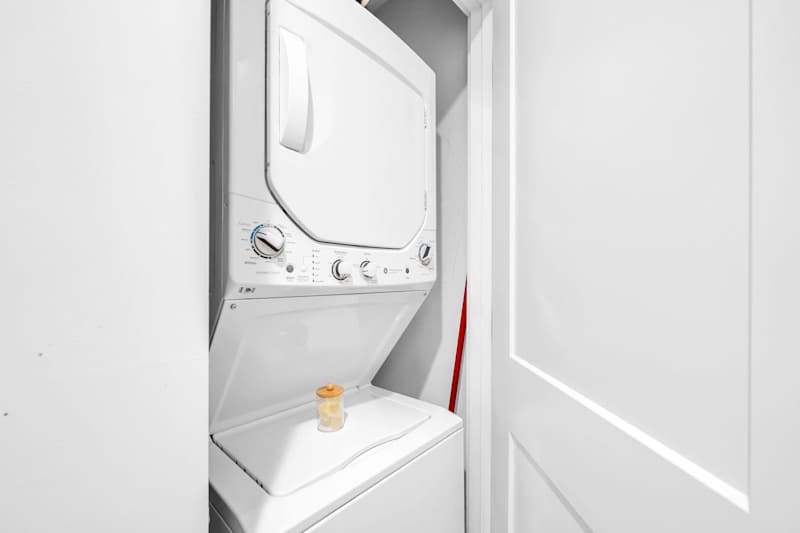 Full washer and dryer in home 