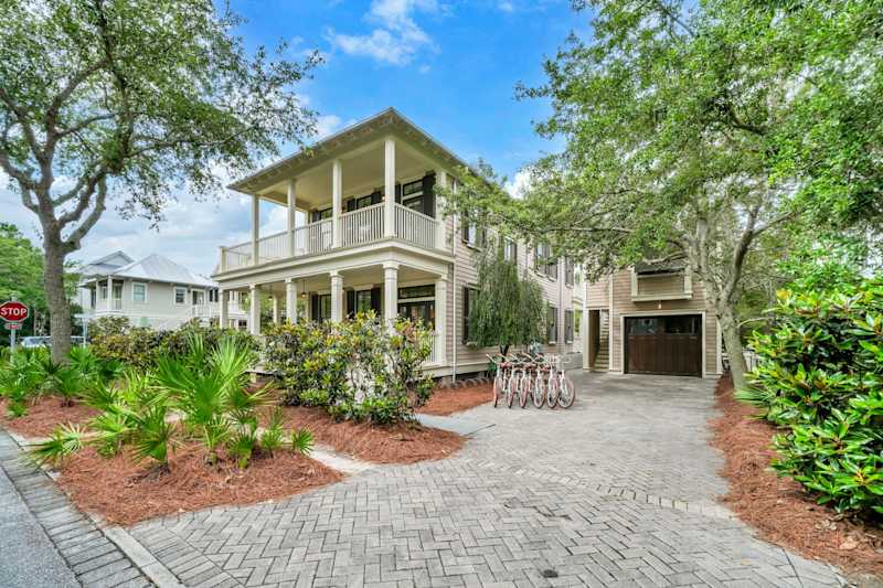 Three driveway parking spaces