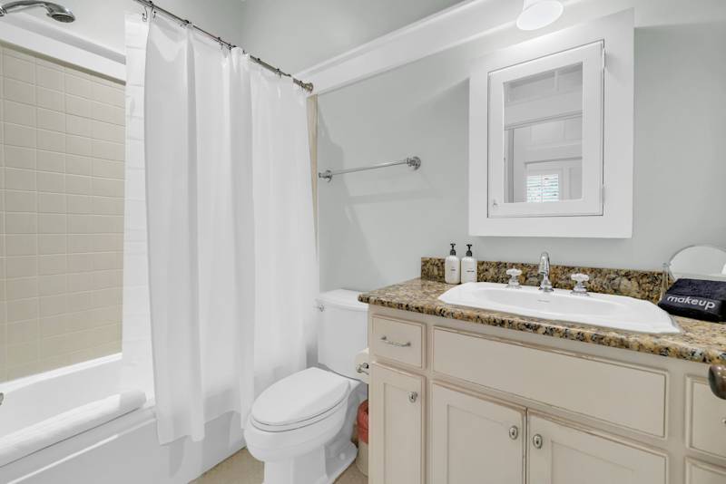 First floor hall bath