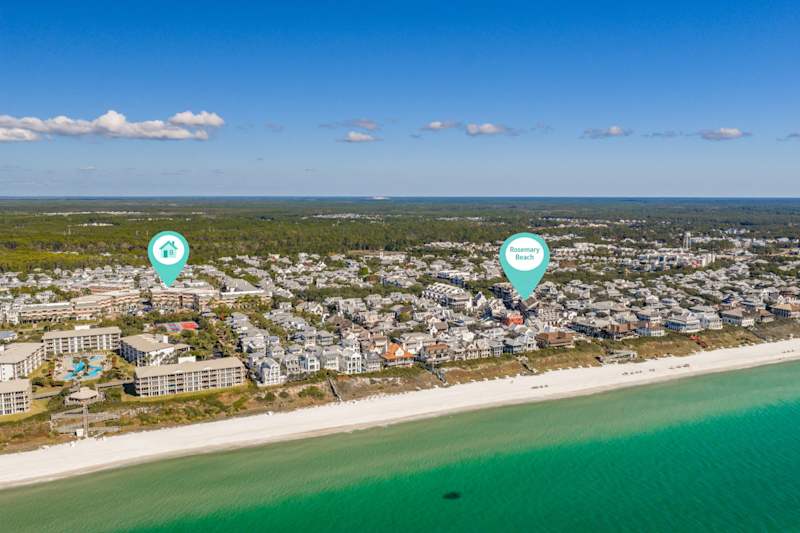 Rosemary is just a short walk from the studio!