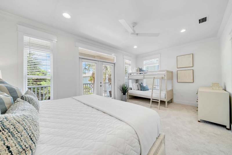 Bedroom #3 features a King + Twin/Twin bunk with Ensuite
