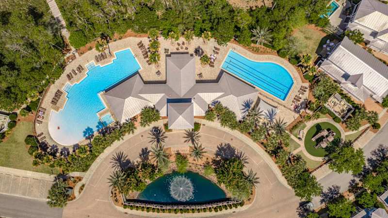 Enjoy resort-style amenities at The Gathering Place.