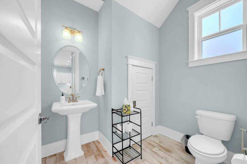 First floor half bathroom 