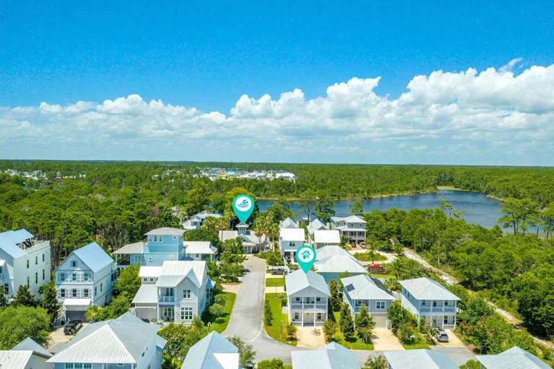 Home is steps from the community pool