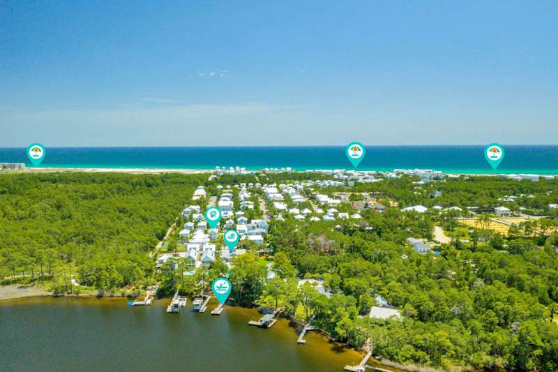 Three public beach access close to home
