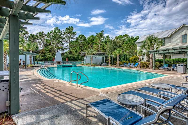 Five additional community pools are located throughout the WaterColor property. Pools are open from 9:00 a.m. to sunset.
