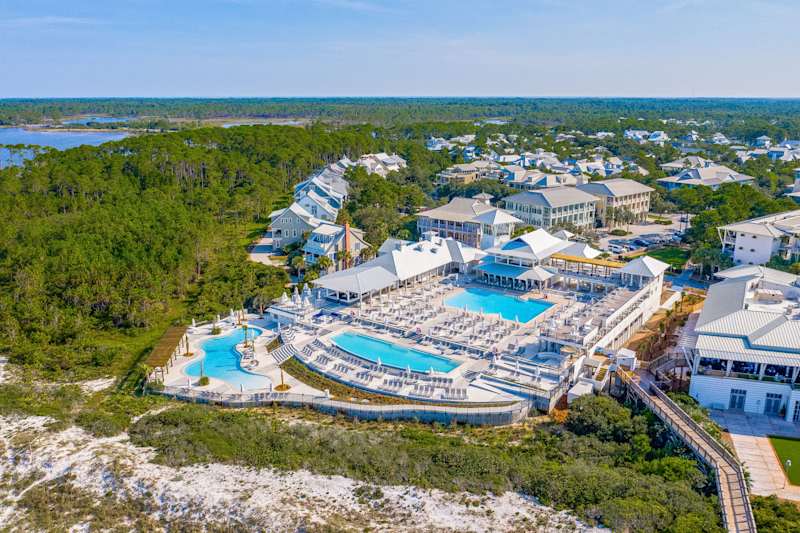 Watercolor Beach Club included with your stay!