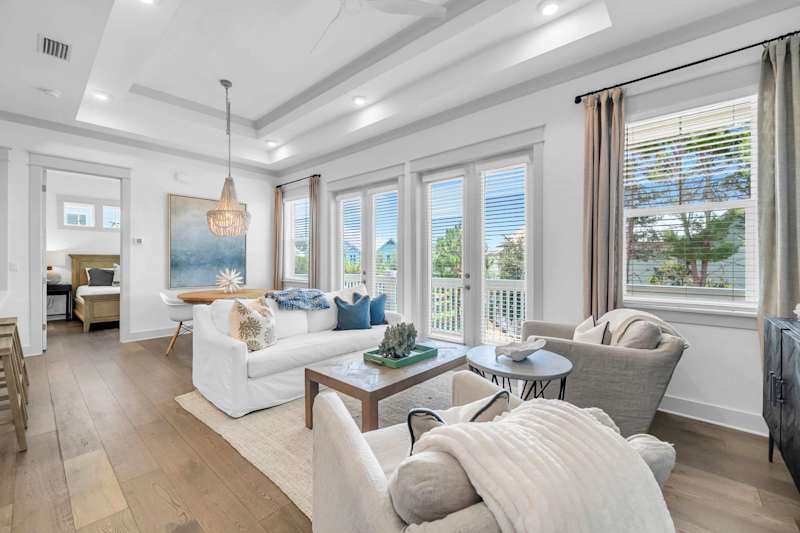 Balcony access from dining/living room