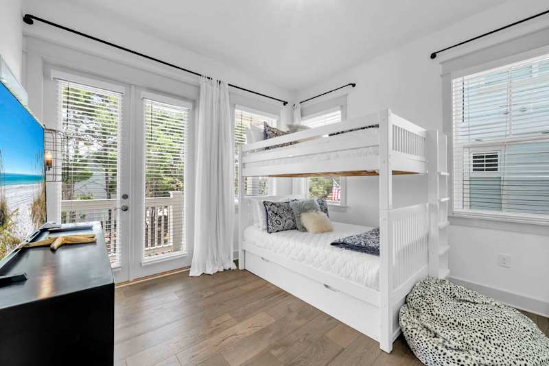 Bedroom 2: Double/Double Bunk Bed With Trundle
 