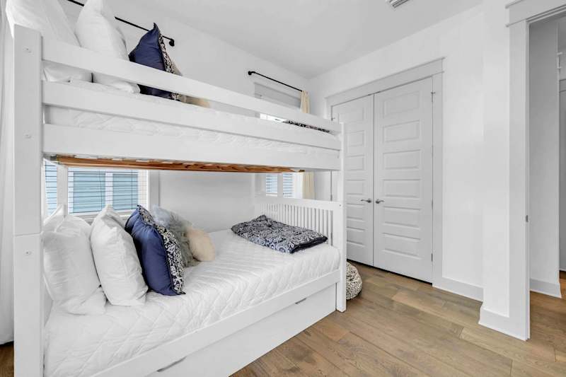 Home features a bunk room! 