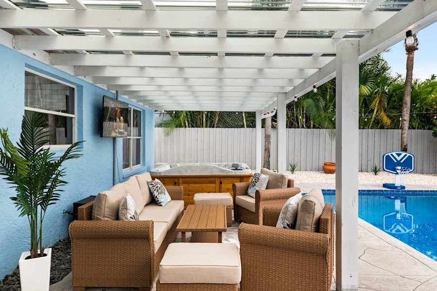 Heated Pool•Hot Tub•Theater•Fire Pit•Mini Golf in Seminole - photo 21 of 84
