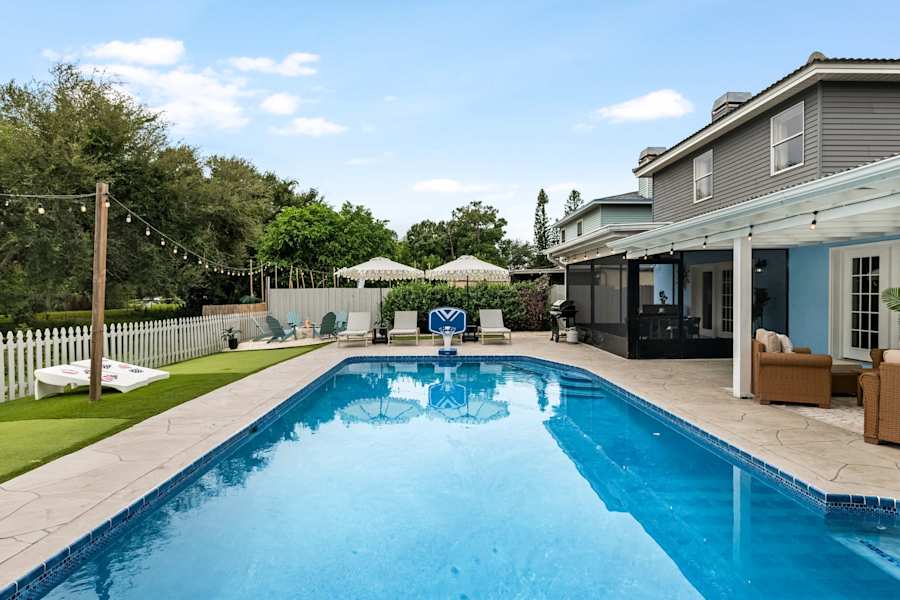 Heated Pool•Hot Tub•Theater•Fire Pit•Mini Golf in Seminole - photo 38 of 84