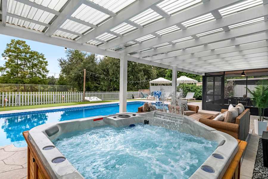 Heated Pool•Hot Tub•Theater•Fire Pit•Mini Golf in Seminole - photo 43 of 84