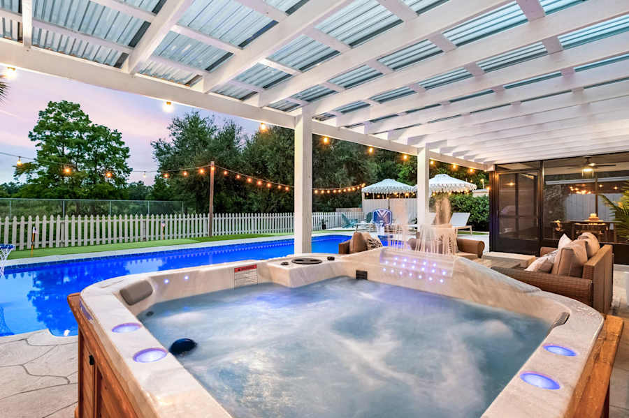 Heated Pool•Hot Tub•Theater•Fire Pit•Mini Golf in Seminole - photo 62 of 84