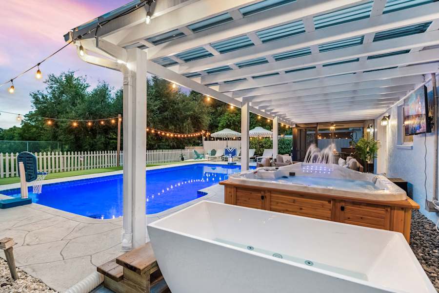 Heated Pool•Hot Tub•Theater•Fire Pit•Mini Golf in Seminole - photo 66 of 84