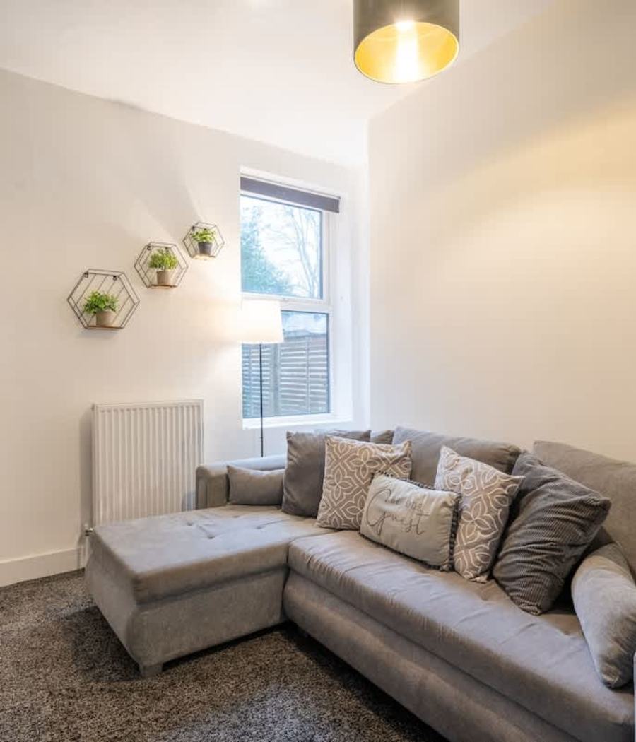 A lounge in one of our Sheffield homes