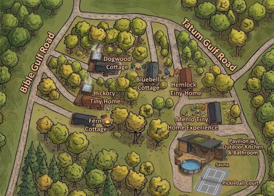 Our Menlo tiny home community