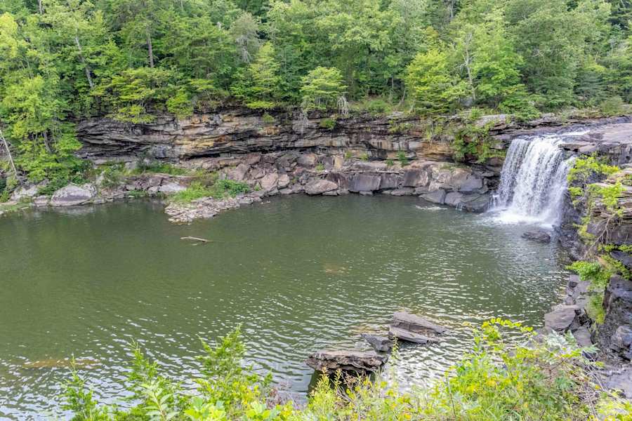 Close by hiking at Little River Canyon