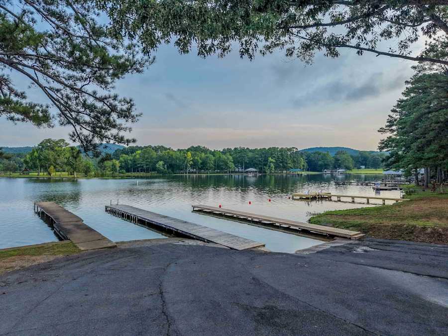 Boat ramps at Little River Marina