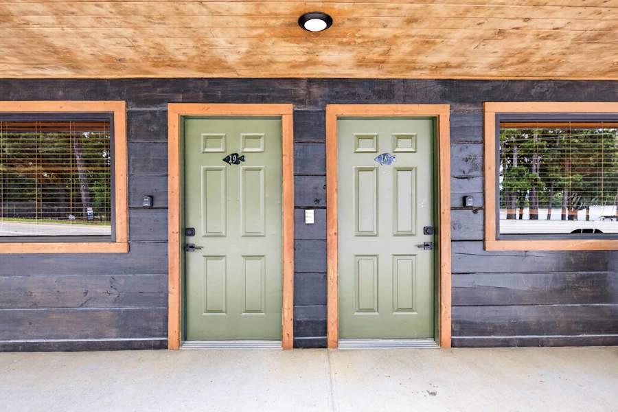 Entrance to rooms 14-25