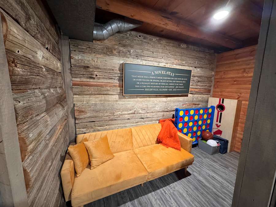 Outdoor fire area