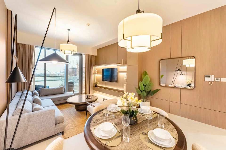 الفخامة في دبي: شقة من 3 غرف نوم مع إطلالات, Business Bay, Dubai