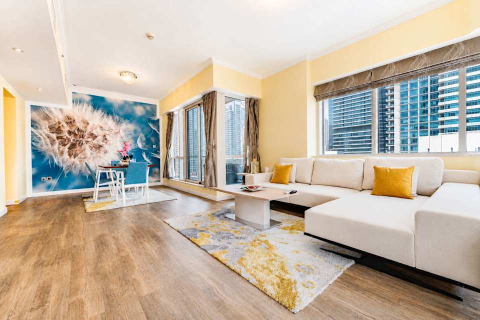 شقة بغرفة نوم واحدة في Dubai Marina مع صالة رياضية ومسبح, Dubai Marina, Dubai