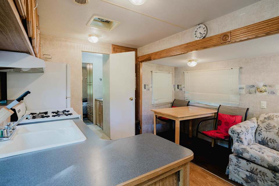 2-bedroom Camper Trailer Cottage #1 at Sand Bay — photograph 4