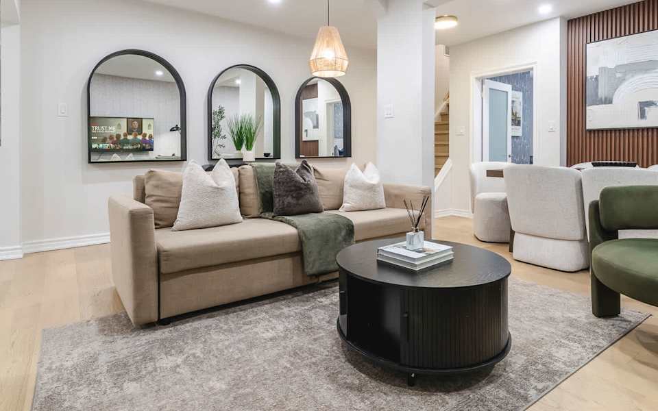 Two king beds + huge private patio